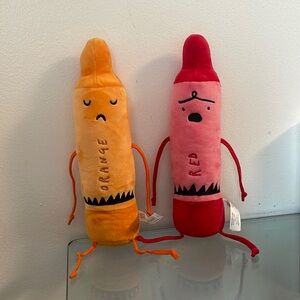 Crayon Plush from The Day the Crayons Quit Book.